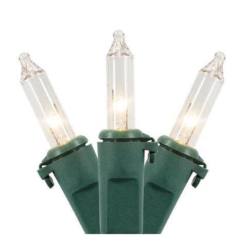 mini christmas lights 20 count|Northlight 20ct Mini Christmas Decoration Lights Clear .